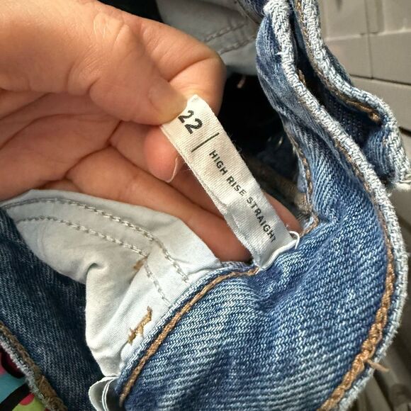 Pacsun Women’s 22 High Rise Straight Denim Jeans - Picture 5 of 5